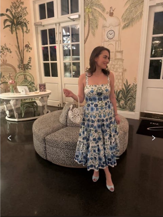 Borgo De Nor Dresses & Skirts - Borgo de Nor Daniela Tiered Floral Print Midi Dress